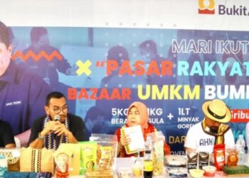 PT Bukit Asam Gelar Pasar Rakyat dan Bazar UMKM di Metro